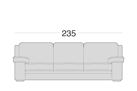 Divano Dahra - Brunati Meda