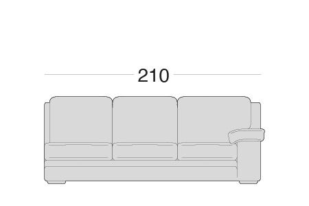 Divano Dahra - Brunati Meda